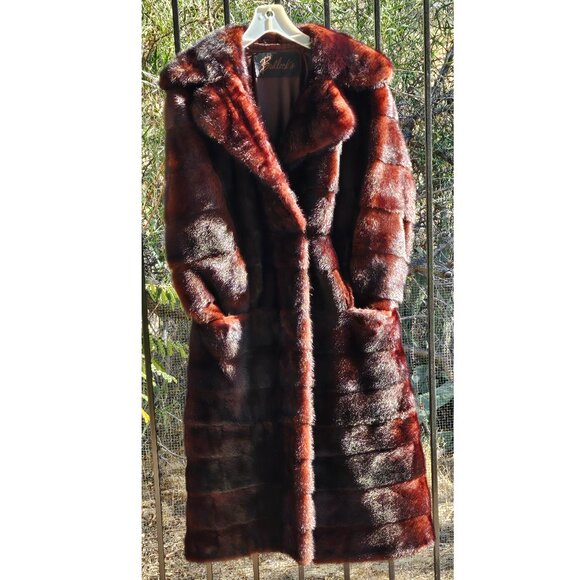Bullock's Mink Coat  with 12" zipperd extensions - Picture 1 of 15